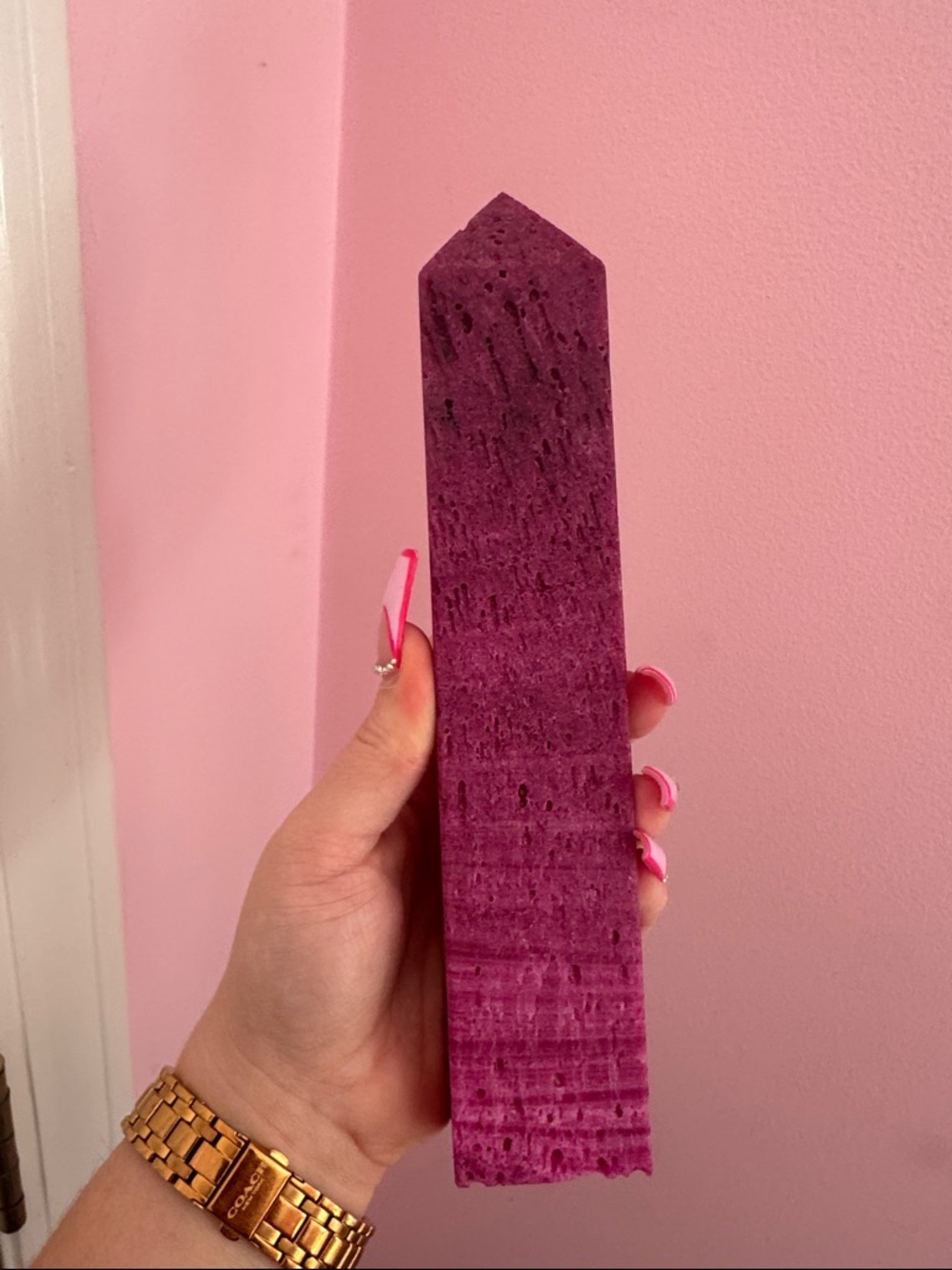 Purple Crystal Point Tower